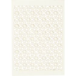 Papier cartonné motif dentelle
