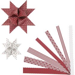 Bandes de papier étoiles
