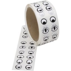 Yeux autocollants