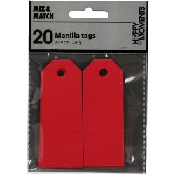 Étiquettes en carton