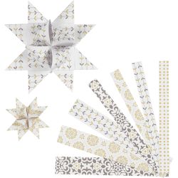 Bandes de papier étoiles