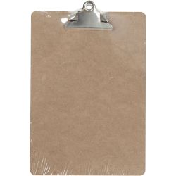 Plaque à pince pour dessin ou écriture