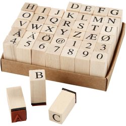 Set de tampons en bois