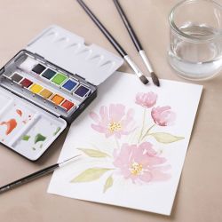 Kit de D&eacute;marrage DIY Aquarelle, 1 Pq.