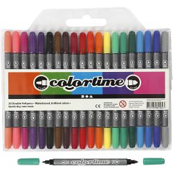 Feutres Colortime Double Pointe