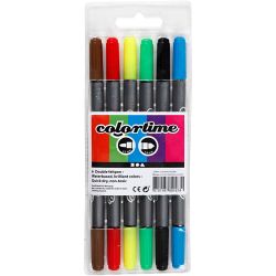 Feutres Colortime Double Pointe