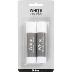 Bâton de colle blanc