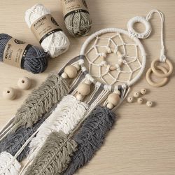 Kit de Démarrage DIY Macramé
