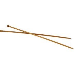 Aiguilles &agrave; tricoter, L : 35 cm, dim. 5,5 mm, 1 paire