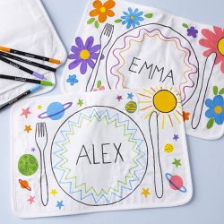 Kit DIY Groupe Peignez vos propres sets de table