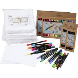 Kit DIY Groupe Peins ton propre set de table