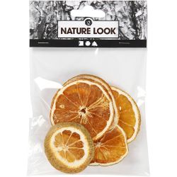 Tranches d'orange séchées