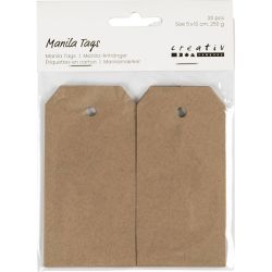 Étiquettes en carton