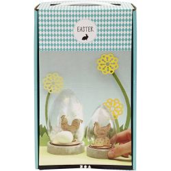 Cloches avec décoration intérieure