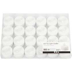 Bougies chauffe-plat LED