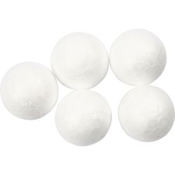 Boules en polystyrène