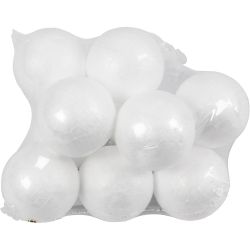Boules en polystyrène