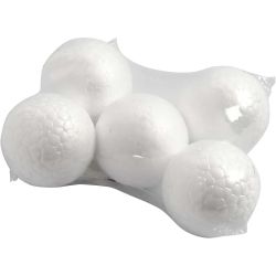 Boules en polystyrène