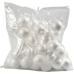 Boules en polystyrène