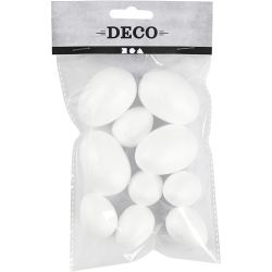 Oeufs en polystyrène