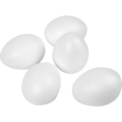 Oeufs en polystyrène