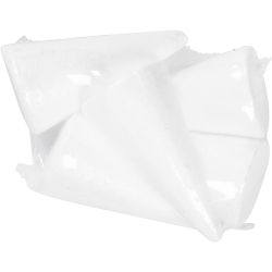C&ocirc;nes en polystyr&egrave;ne, H : 11 cm, d 5,5 cm, blanc, 5 pi&egrave;ces/ 1 Pq.