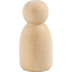 Corps de figurine en bois