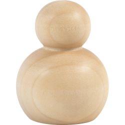 Corps de figurine en bois