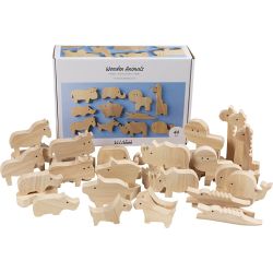 Animaux en bois