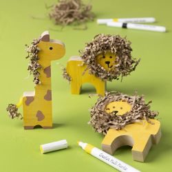 Animaux en bois