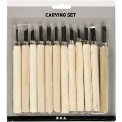 Set pour sculpture en bois