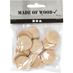 Boutons en bois