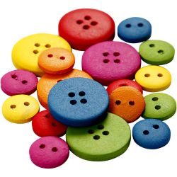 Boutons en bois