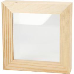 Cadre 3D avec vitre