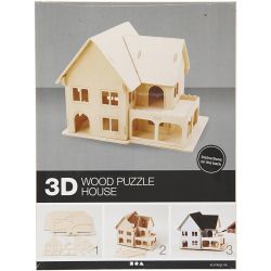 Kit de Construction 3D en bois