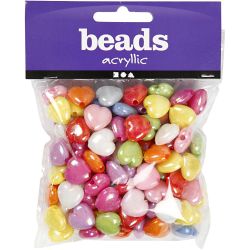 Perles de coeur