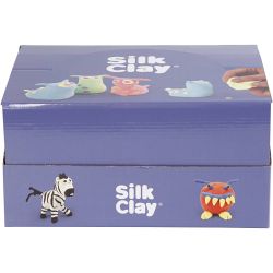Silk Clay®, couleurs néons, couleurs classiques, 12 set/ 1 Pq.