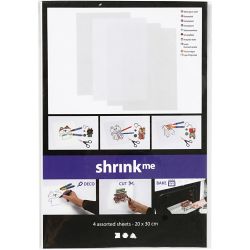 Feuilles de plastique thermorétractable