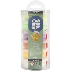 Silk Clay®, couleurs de printemps, 6x14 gr/ 1 Pq.