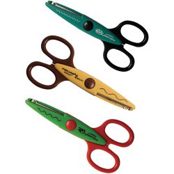Fiskars Ciseaux à Cranter Enfants - Assortiment