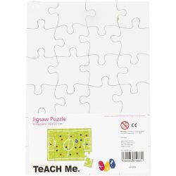 Puzzle blanc