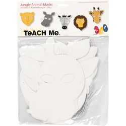 Masques d'animaux de la jungle