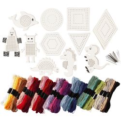 Kit DIY Groupe Figurines à Broder
