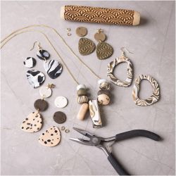 Kit de Démarrage DIY Argile pour Bijoux