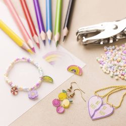 Mix Créatif Feuilles de Plastique Thermorétractable