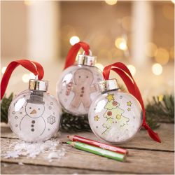 Mini Kit DIY Boules de Noël