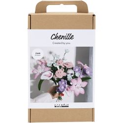 Kit DIY Fleurs en Fil Chenille