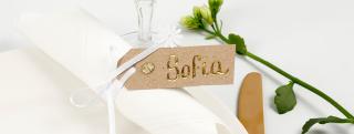 Marque-places de mariage